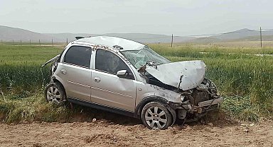 Günyüzü'nde trafik kazası, 1 yaralı