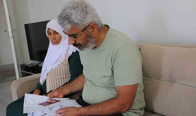 Hac hazırlığı yaparken vefat eden vatandaşın hasta eşi, çocuklarından biriyle hacca gitmek istiyor