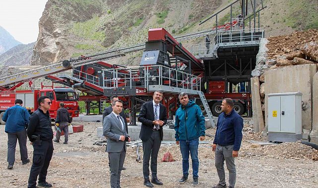 Hakkari'de 150 tonluk üretim kapasiteli tesis kuruluyor