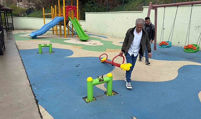 Hakkari'de çocuk oyun parkı ikinci kez tahrip edildi
