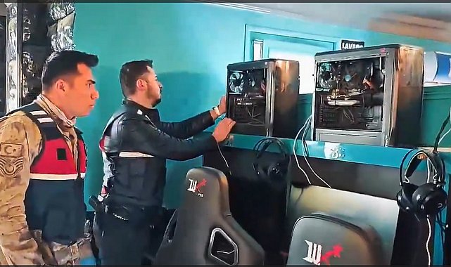 Hakkari'de yasa dışı bahis operasyonu