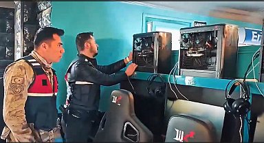 Hakkari'de yasa dışı bahis operasyonu