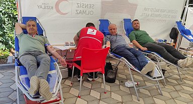 Halk Eğitim Merkezinde kan bağış kampanyası düzenlendi