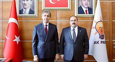 Hamamcı Ankara'da ziyaretler gerçekleştirdi