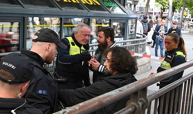 Hamburg'da tren istasyonunda "silah ve kesici alet" araması