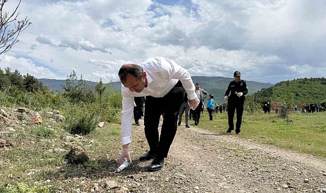 Hanönü'nde "Orman Benim" etkinliğiyle çevre temizliği yapıldı