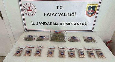 Hatay'da 450 gümrük kaçağı kuru sıkı tabanca ve uyuşturucu ele geçirildi