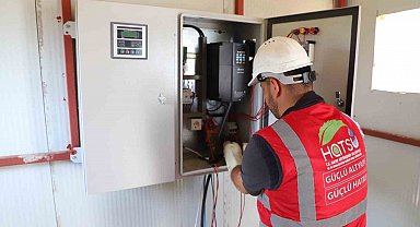 HATSU, Hassa'da 1740 metrelik enerji nakil hattı döşedi