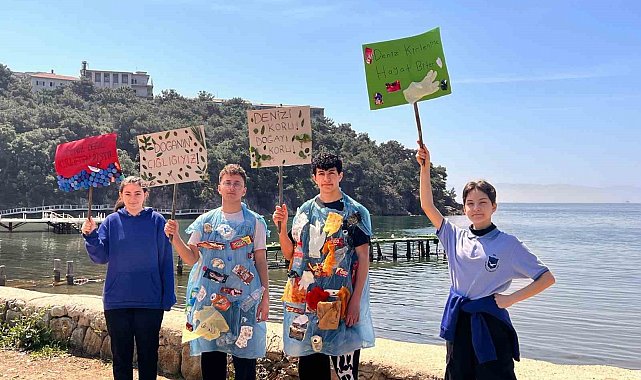 Heybeliada öğrencilerinden çevre koruma çağrısı