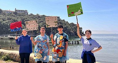 Heybeliada öğrencilerinden çevre koruma çağrısı