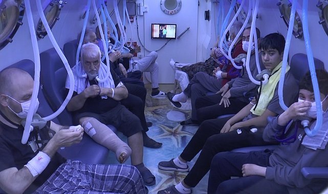 Hiperbarik oksijen tedavi ünitesi Eskişehir'de şifa dağıtıyor