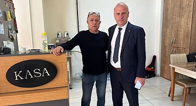 Hız kesmeden esnaf ziyaretleri devam ediyor