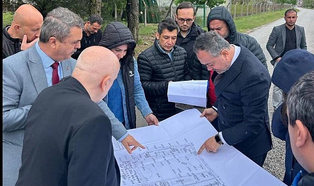 Hokey sahası için yerinde inceleme yapıldı