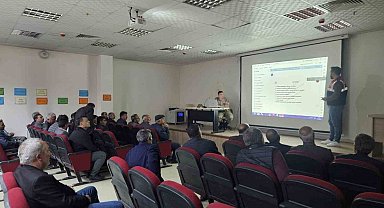 Horasan'da mahalle muhtarlarına yönelik madde bağımlılığı semineri düzenlendi