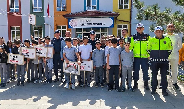 Hüyük'te Karayolu Trafik Haftası etkinlikleri