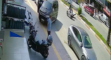 Huzurevi sakinine motosiklet çarptı