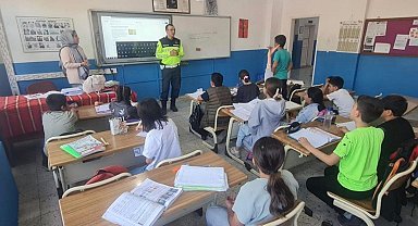 Iğdır'da öğrencilere trafik bilinci eğitimi verildi