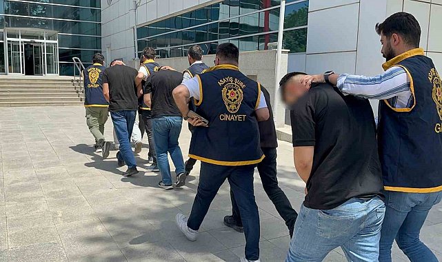 İki kişinin yaralandığı silahlı kavgada 5 kişi tutuklandı