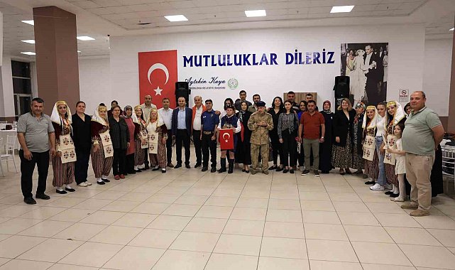 İncirliova'da engelli gençler için asker kınası