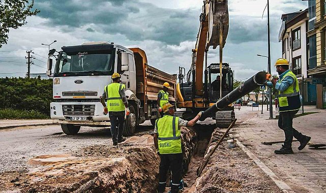 İnegöl sağlıklı altyapıya kavuşuyor