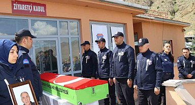 İnfaz ve koruma memuruna hüzünlü veda