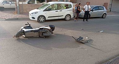 İşe giden kadına çarpıp kaçtı, plakası ve tamponu olay yerinde kaldı