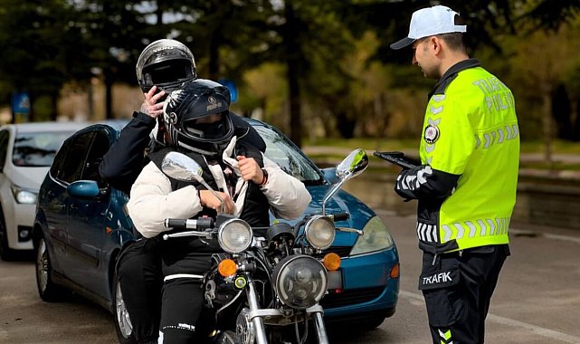 Isparta'da 4 ayda 25 bin motosiklet denetlendi 4 bin 851 sürücüye ceza kesildi