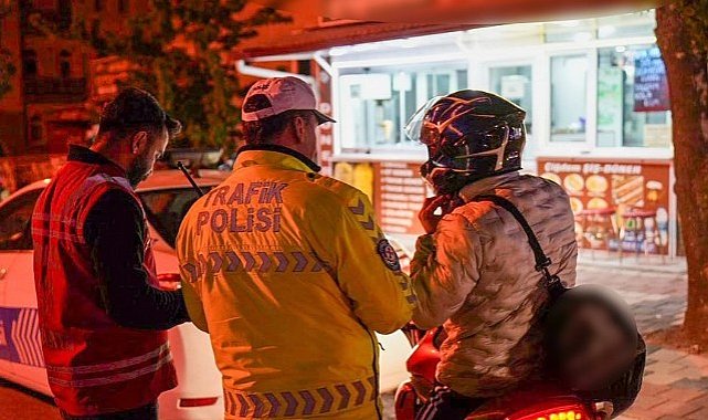 Isparta'da gece uygulaması: 32 sürücüye cezai işlem uygulandı