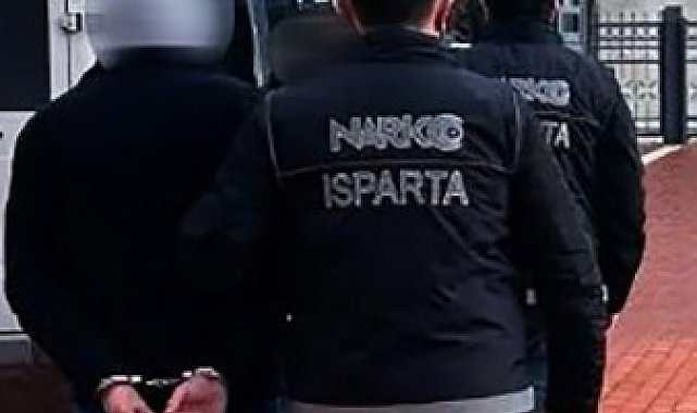 Isparta'da uyuşturucu operasyonu: 2 gözaltı