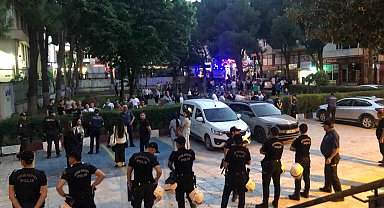 İzmir'de Cumhurbaşkanı'na hakaret içerikli duvar yazısı yazan 4 şüpheli tutuklandı