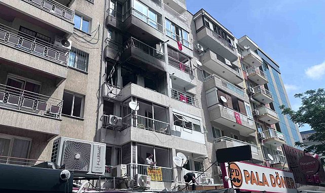 İzmir'de doğal gaz patlaması: 4 yaralı