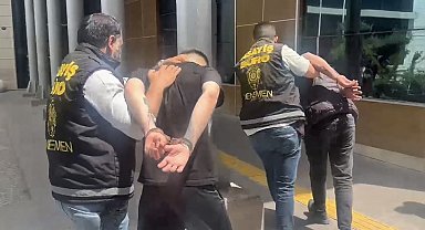 İzmir'de dron ile uyuşturucu sevkiyatına suçüstü