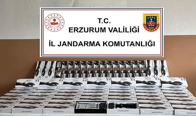 Jandarmadan akıllı saat operasyonu