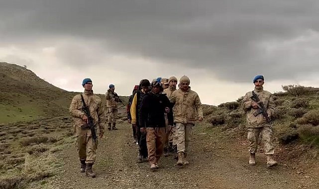 Jandarmadan düzensiz göçmen operasyonu