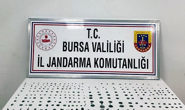 Jandarmadan tarihi eser operasyonu: 1 tutuklama