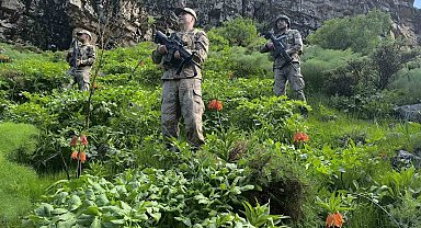 Jandarmadan ters lalelere sıkı koruma