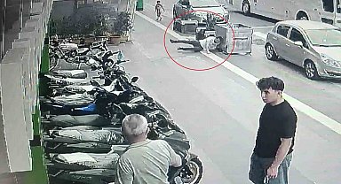 Kafasını çöp konteynerine çarptı, kimse hastaneye gitmeye ikna edemedi