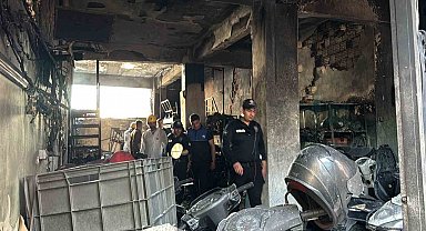 Kağıthane'de tamirhanedeki patlamada ölen gencin cenazesi Adli Tıp Kurumu'na kaldırıldı