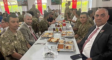 Kahramanlık ve vefa aynı sofrada birleşti