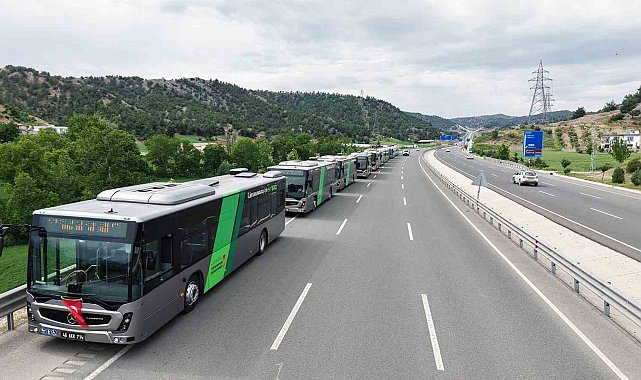 Kahramanmaraş'ta toplu taşıma yeni hibrit otobüslerle güçlendi