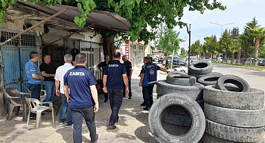 Kahta Belediyesi'nden kaldırım işgallerine karşı sıkı denetim