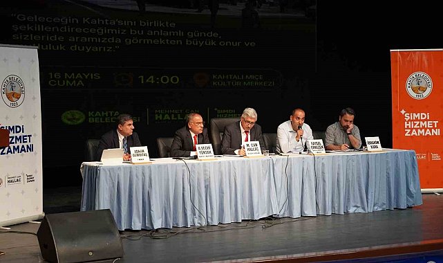 Kahta Eski Çarşı Kentsel Dönüşüm Projesine hak sahiplerinden tam destek