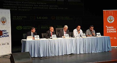 Kahta Eski Çarşı Kentsel Dönüşüm Projesine hak sahiplerinden tam destek