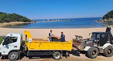 Kandıra plajları yeni sezona hazırlanıyor