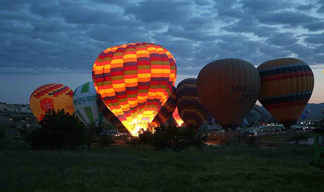 Kapadokya semalarında 19 Mayıs coşkusu