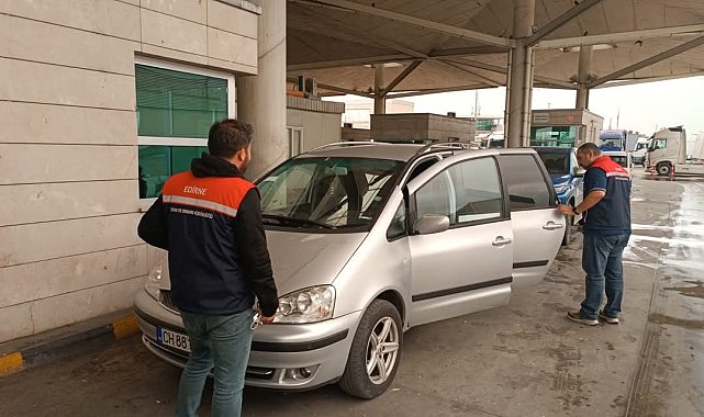 Kapıkule'de 33 ton kaçak sülük ele geçirildi