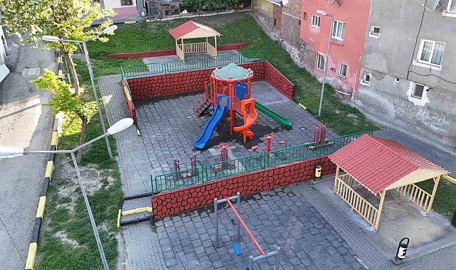 Karabük'te parklar modernize ediliyor