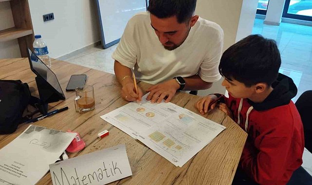 Karacasu'da öğrencilere etüt desteği