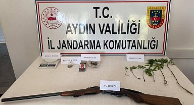 Karacasu'da uyuşturucu madde ele geçirildi