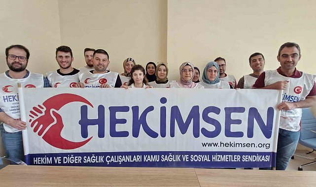 Karaman'da HEKİMSEN diş hekimlerinin sorunları için iş bıraktı